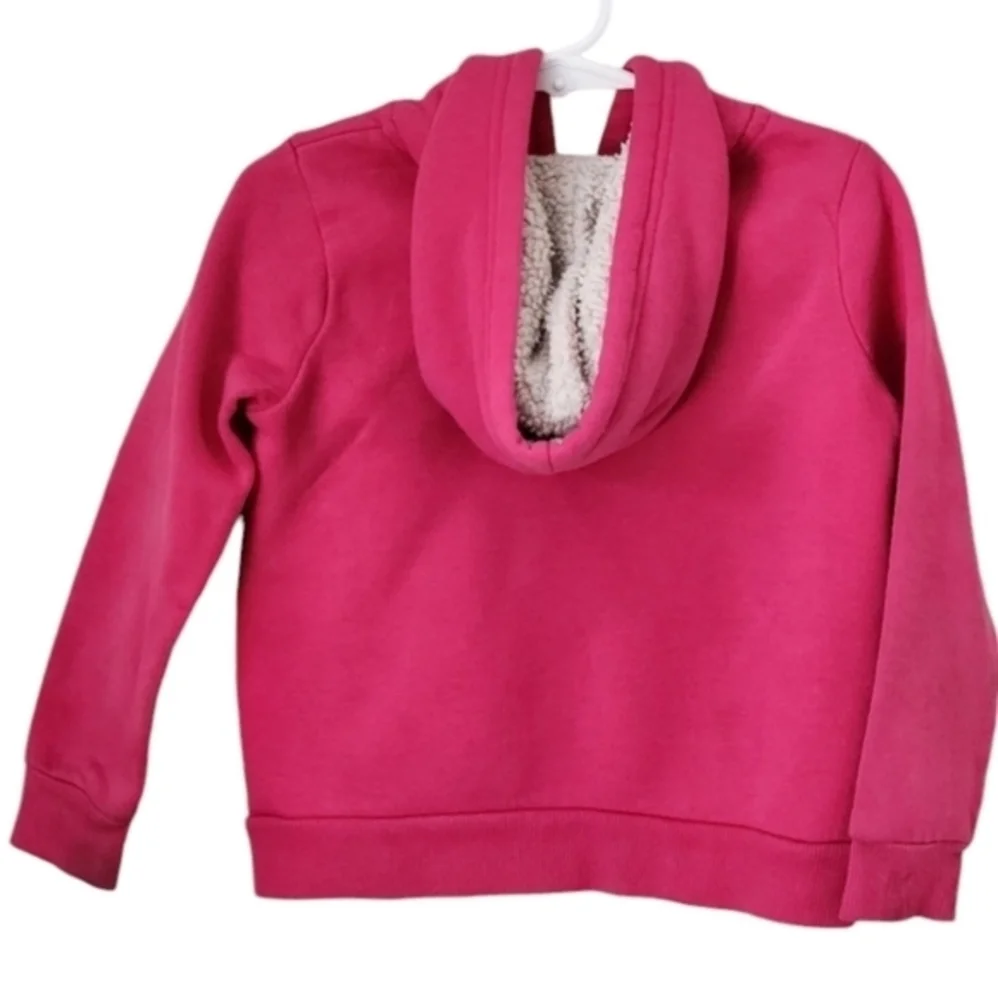 Sonoma Lifestyle Girls Kitty Cat Zip-up‎ Sweatshirt Size 3T Pink